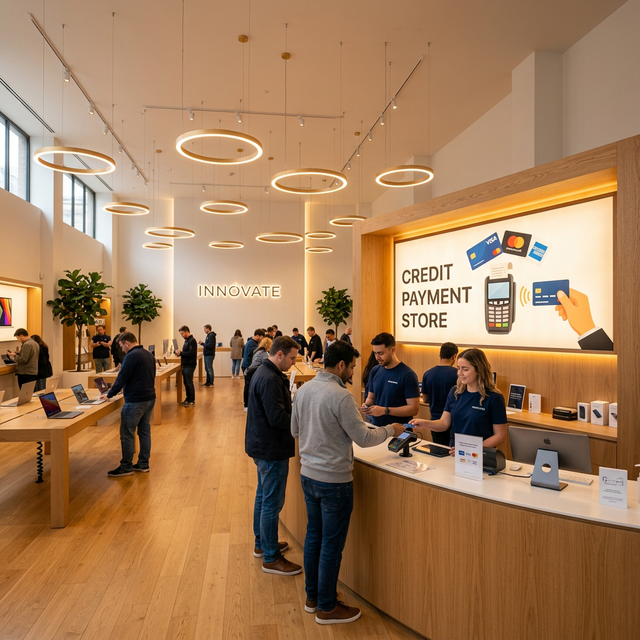 Kredit va bo'lib to'lash asosida ishlovchi savdo tarmoqlari